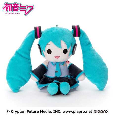 Hatsune Miku Hangingood Plush Figure Miku 20 cm - SEGA81607