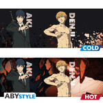 Chainsaw Man Mug Heat Change 460ml Denji & Aki - ABYMUGA602 