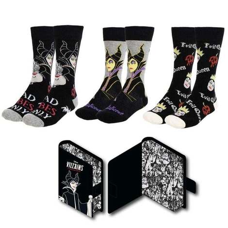 Disney Villains Socks Pack 3 Pieces - CRD2900002448
