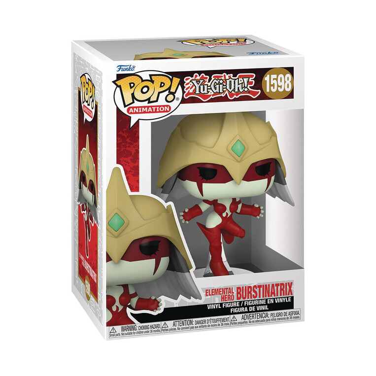 Funko Pop! Animation: Yu-Gi-Oh! - Elemental Hero Burstinatrix #1598 Vinyl Figure