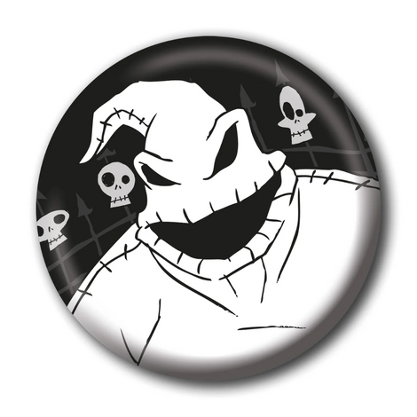 The Nightmare Before Christmas (Oogie Boogie) 25mm Button Pin Badge - PB2400927