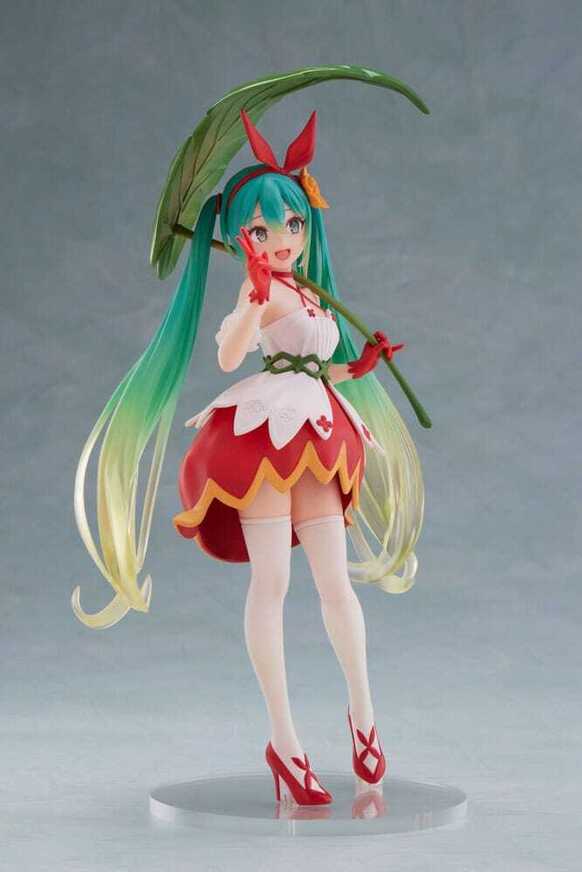 Hatsune Miku PVC Statue Hatsune Miku Wonderland Figure Thumbelina 18 cm - TAPR451970100
