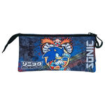 Sonic The Hedgehog Checkpoint Triple Pencil Case - KMN05425