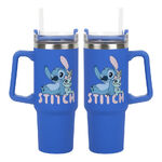 Disney Stitch Blue 900ml Insulated Cup and Straw - PP14794LS