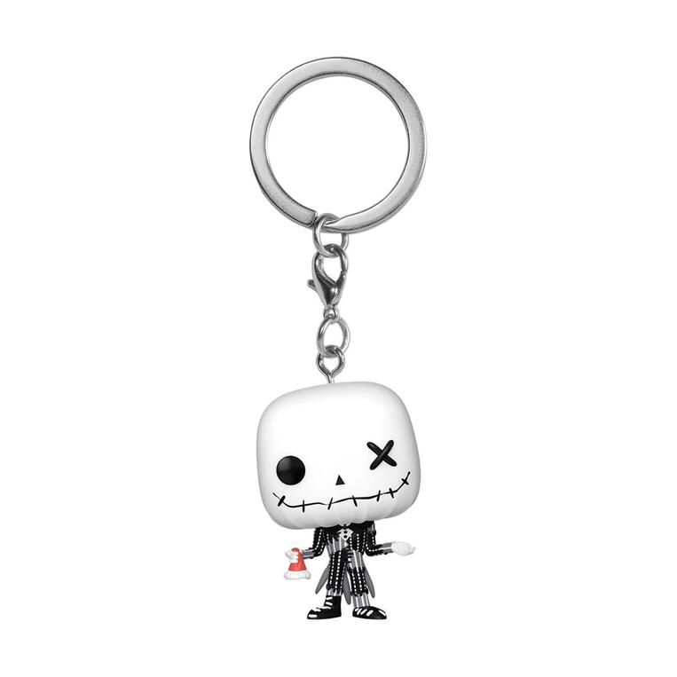 Funko Pocket Pop! Disney: The Nightmare Before Christmas (Patchwork) - Jack Skellington Vinyl Figure Keychain