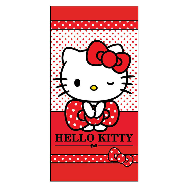 Hello Kitty Microfibre Beach Towel 70x140cm - SNR91322