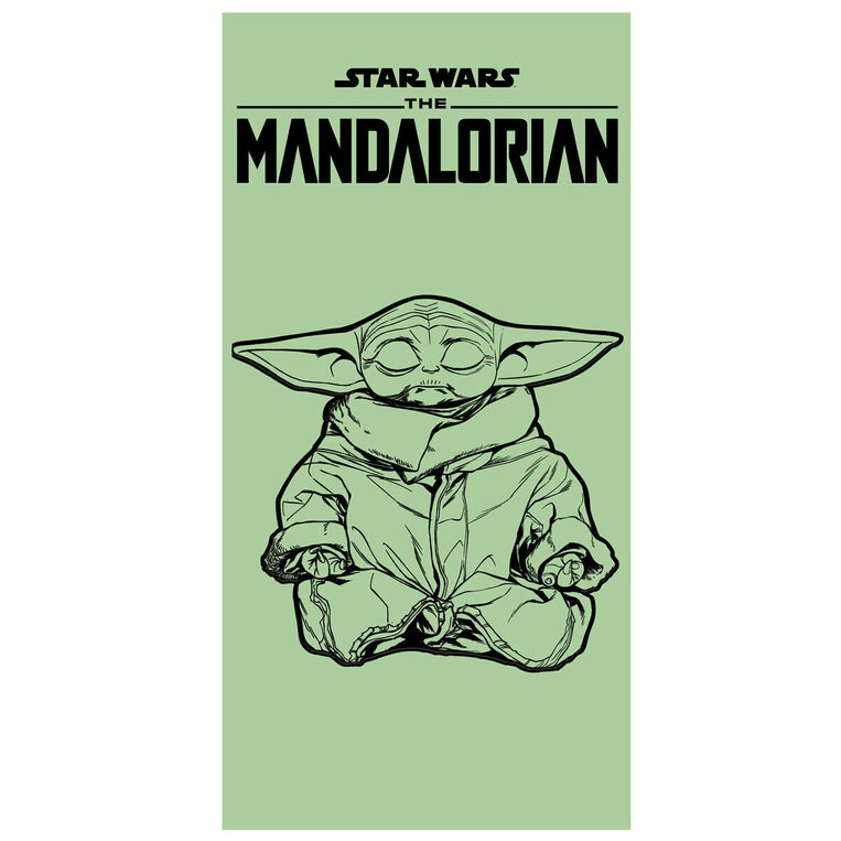 Star Wars Mandalorian Cotton beach towel 140x70cm - DSN11113