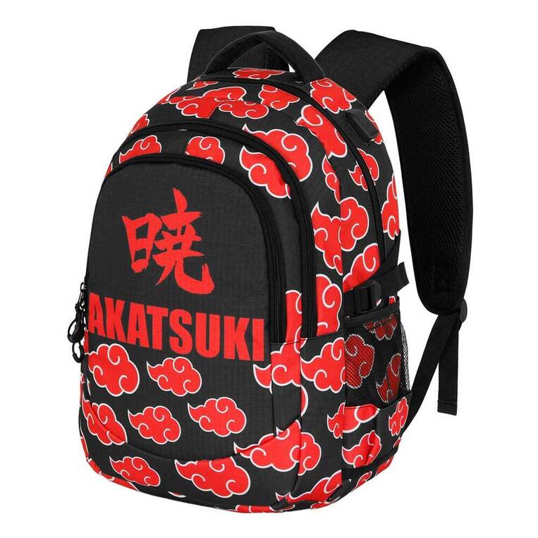 Naruto Black PLUS Running Backpack Naruto Kanji - KMN07296