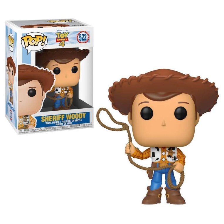 Funko POP! Toy Story 4 - Sheriff Woody #522 Figure 