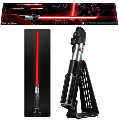Star Wars Darth Vader Black Series  Replica 1/1 Force FX Elite Lightsaber - F3905