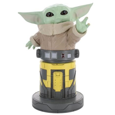Star Wars The Mandalorian Grogu Figure Clamping Bracket Cable Guy 21cm - 