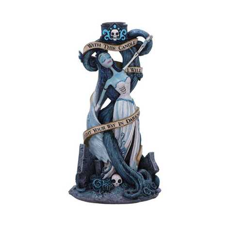 Corpse Bride Candle Holder With This Candle Vow 19 cm - NEMN-B7256C25 