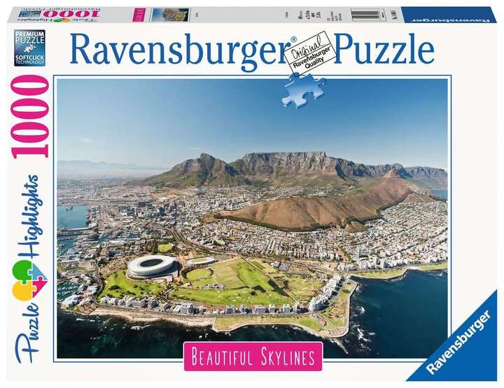 Ravensburger Puzzle  1000 Τεμ Κέιπ Τάουν  05-14084