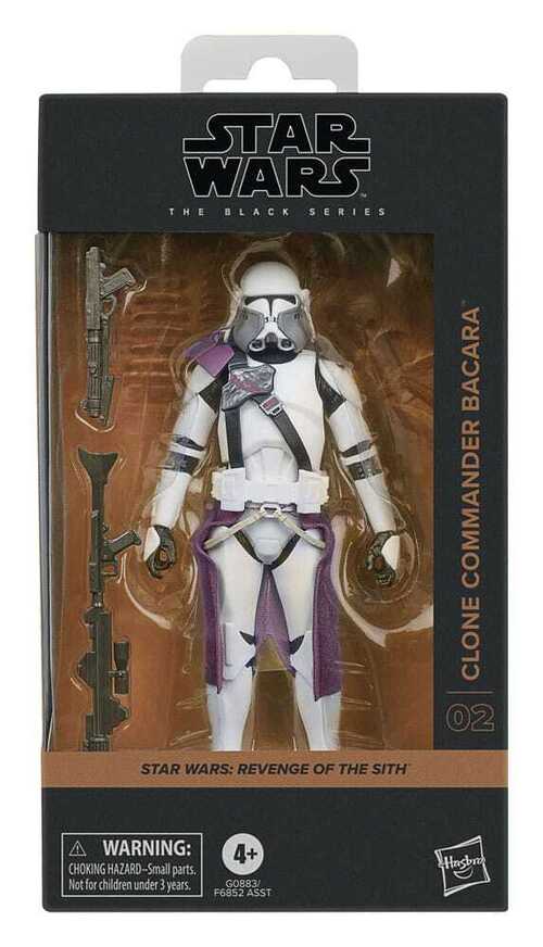 Star Wars Episode III Black Series Action Figure Commander Bacara 15 cm - G0883