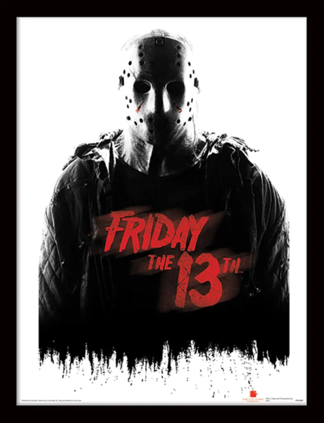Friday the 13th (Jason Voorhees) Wooden Framed Print (30x40) - FP11251P
