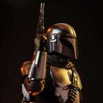 The Mandalorian & Grogu Art Scale Statue 1/10 The Mandalorian and Grogu 25 cm - IS33665