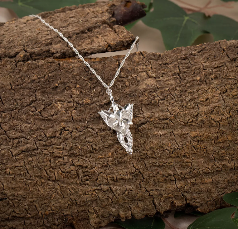 Lord Of The Rings Necklace with Pendant Evenstar (brass) - CR3050