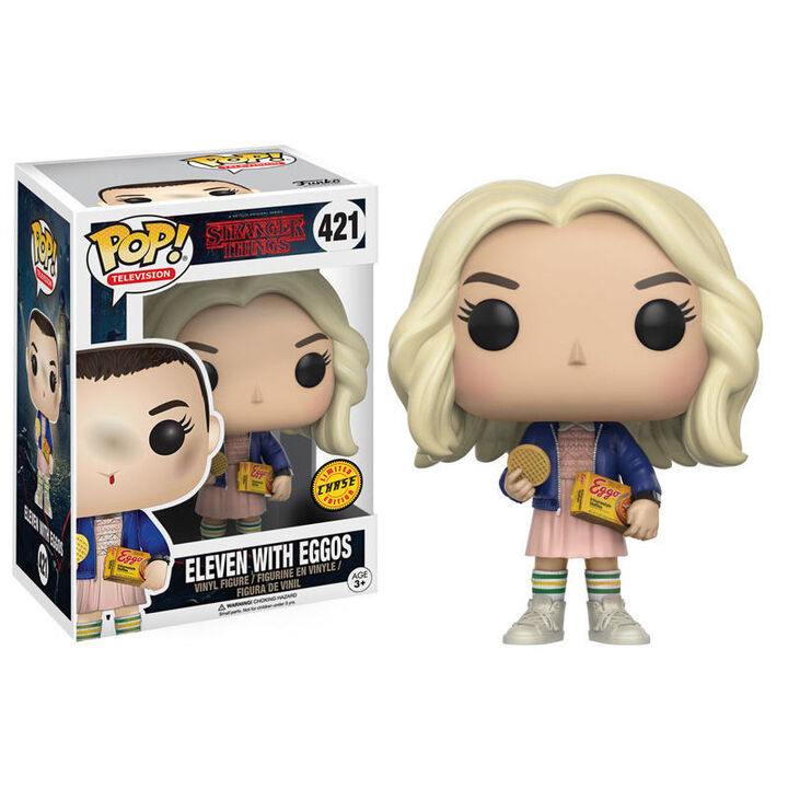 Funko POP!Stranger Things - Eleven with eggos - Chase #421