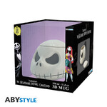 Nightmare Before Xmas Mug 3d Jack Glow In The Dark - ABYMUGA423