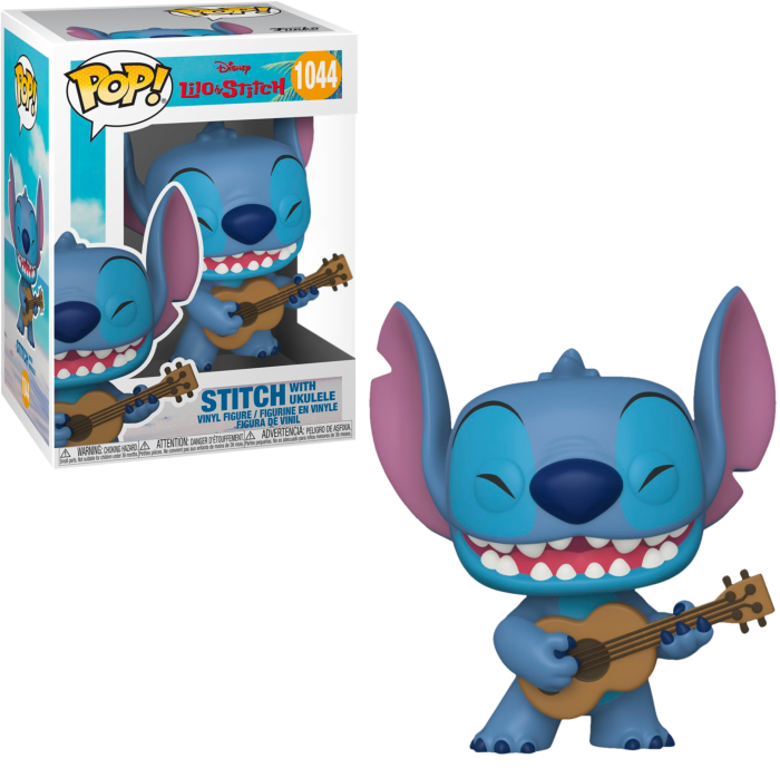 Funko POP! Disney: Lilo & Stitch - Stitch with Ukelele #1044 Figure