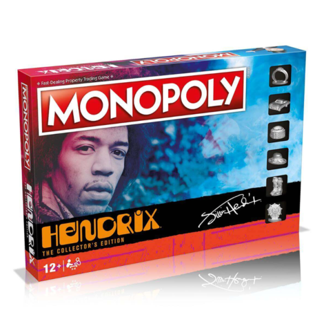 Jimi Hendrix Monopoly Board Game - WM03131