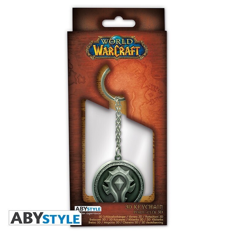 World Of Warcraft Keychain 3D Horde - ABYKEY302 