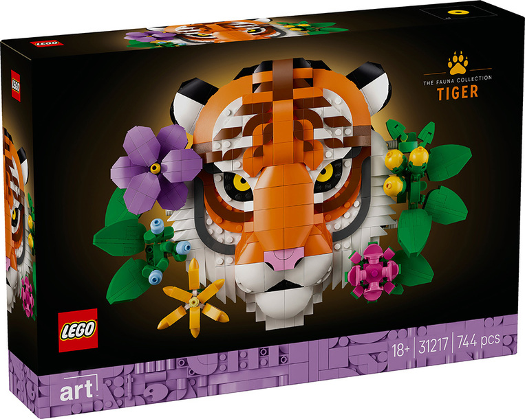 LEGO Art The Fauna Collection-Tiger - 31217