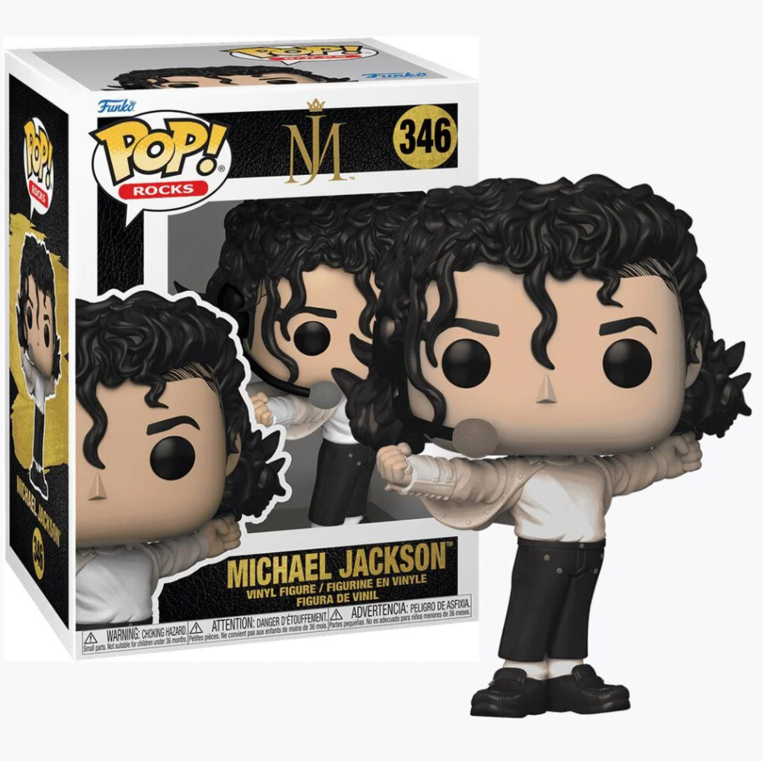 Funko POP! Music: Rocks - Michael Jackson (Superbowl) Figure #346