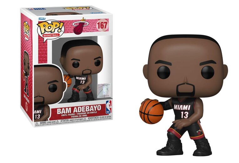 Funko POP! NBA: Miami Heat - Bam Adebayo #167 Figure