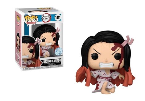 Funko POP! Demon Slayer: Kimetsu no Yaiba - Kneeling Nezuko Kamado #1411 (Exclusive) Figure