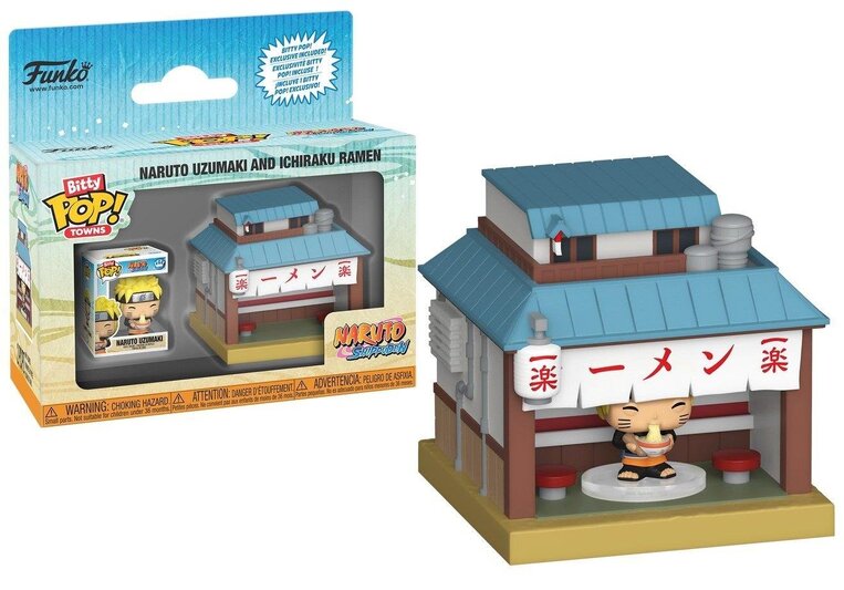 Funko Bitty POP! Town: Naruto - Uzumaki Naruto Ichiraku Ramen Figure