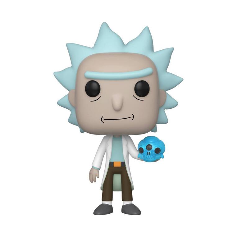 Funko POP! Rick and Morty - Rick w/Crystal Skull Figure #692