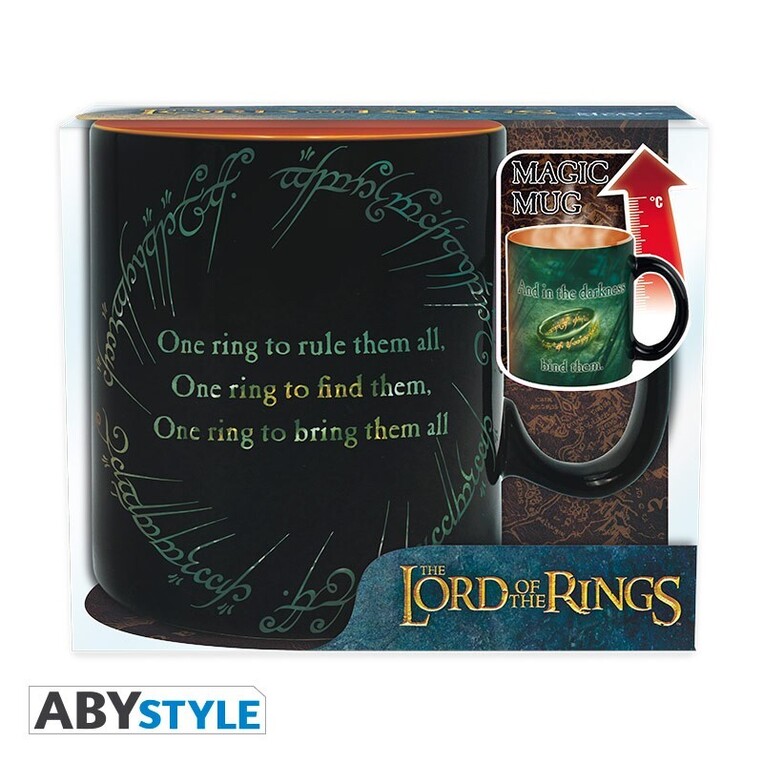 The Lord Of The Rings Heat Change Mug Sauron King Size - ABYMUGA508