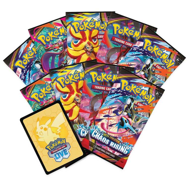Pokemon TCG – Mega Evolution: Chaos Rising Elite Trainer Box - POK103991