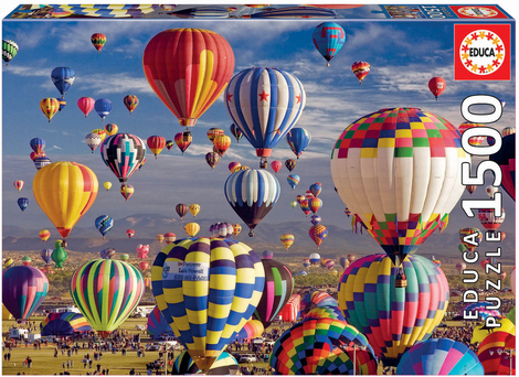 Educa Puzzle Hot Air Balloons 1500 pieces - 017.977