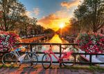 Ravensburger Puzzle  1000 Τεμ Ποδήλατα στο Άμστερνταμ