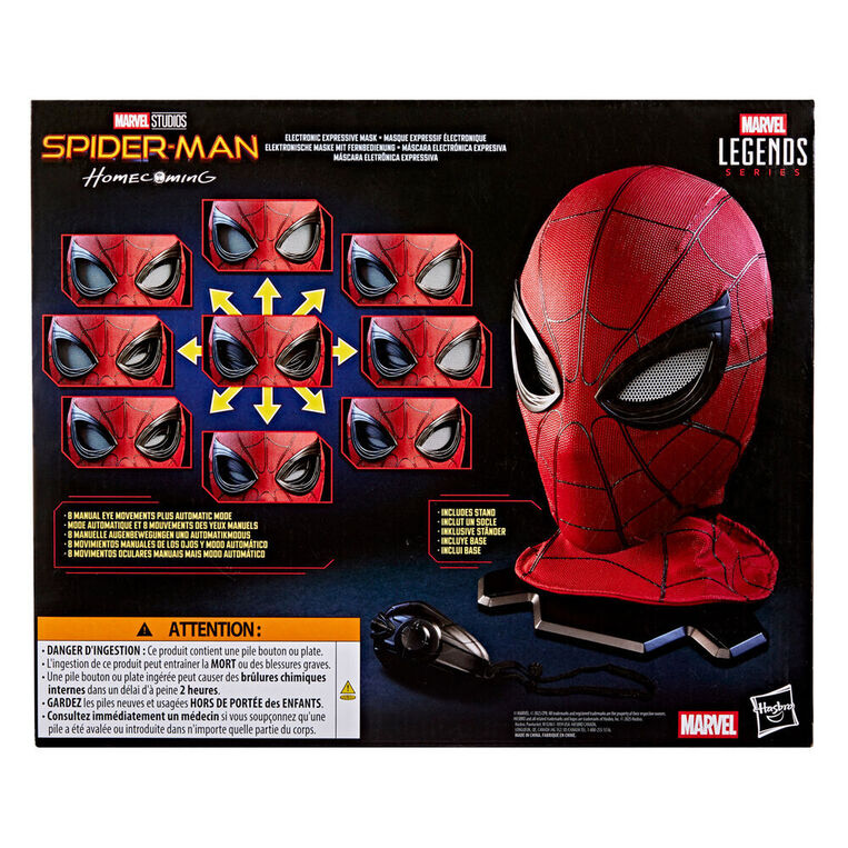 Spider-Man: Homecoming Electronic Expressive Mask Spider-Man - G0633