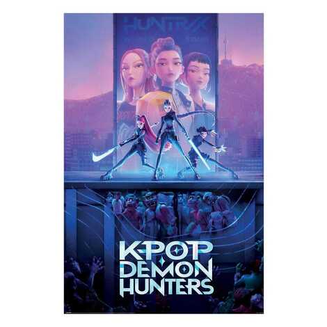 KPop Demon Hunters Poster Pack Movie Key Art 61 x 91 cm - PP2510407