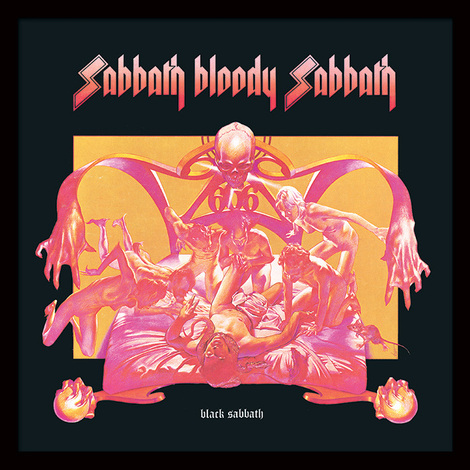 Black Sabbath Sabbath Bloody Sabbath Framed Print - ACPPR48031