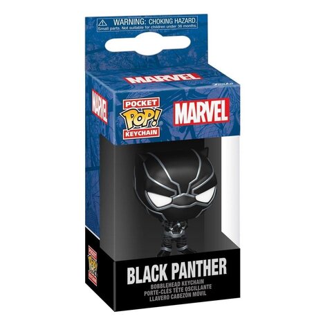 Funko Pocket Pop: Marvel New Classics - Black Panther Vinyl Figure Keychain