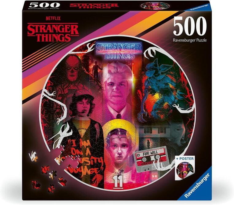 Ravensburger Stranger Things 500 Pieces Puzzle - 12001227