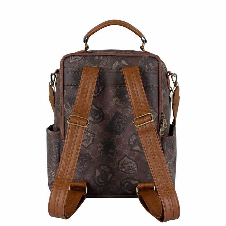 Harry Potter - Hogwarts Houses - Epic BackPack (brown) - KMN04822