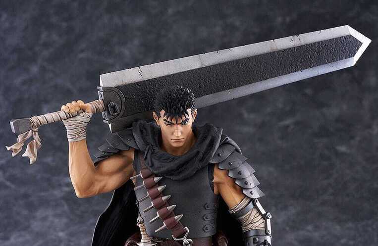 Berserk Pop Up Parade L PVC Statue Guts (Black Swordsman) 22 cm - MAFC04394