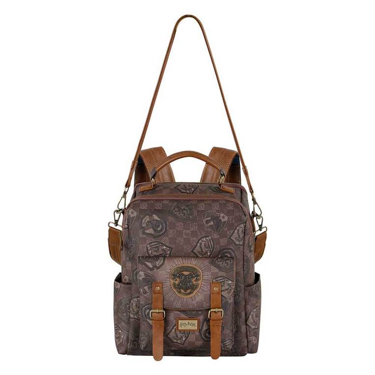 Harry Potter - Hogwarts Houses - Epic BackPack (brown) - KMN04822