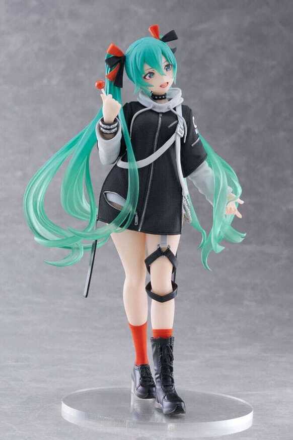 Hatsune Miku Wonderland PVC Statue Fashion Punk Ver. 18 cm - TAPR451767500
