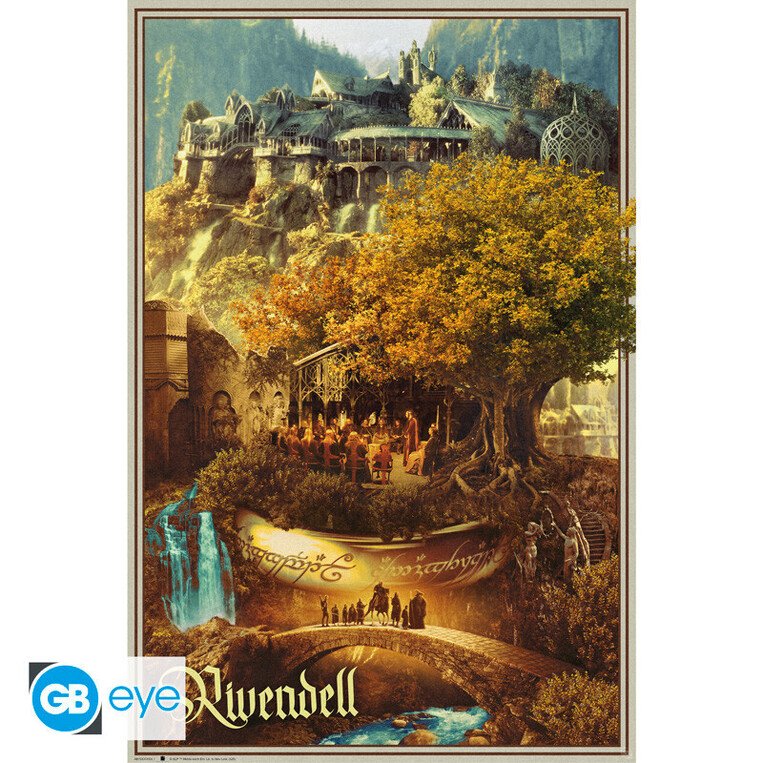Lord Of The Rings Poster Maxi 91.5x61 Fsc Mix Rivendell - GBYDCOA013