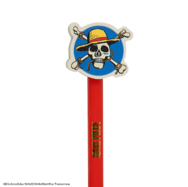 One Piece Pencil and eraser Luffy‘s skull - CR5491