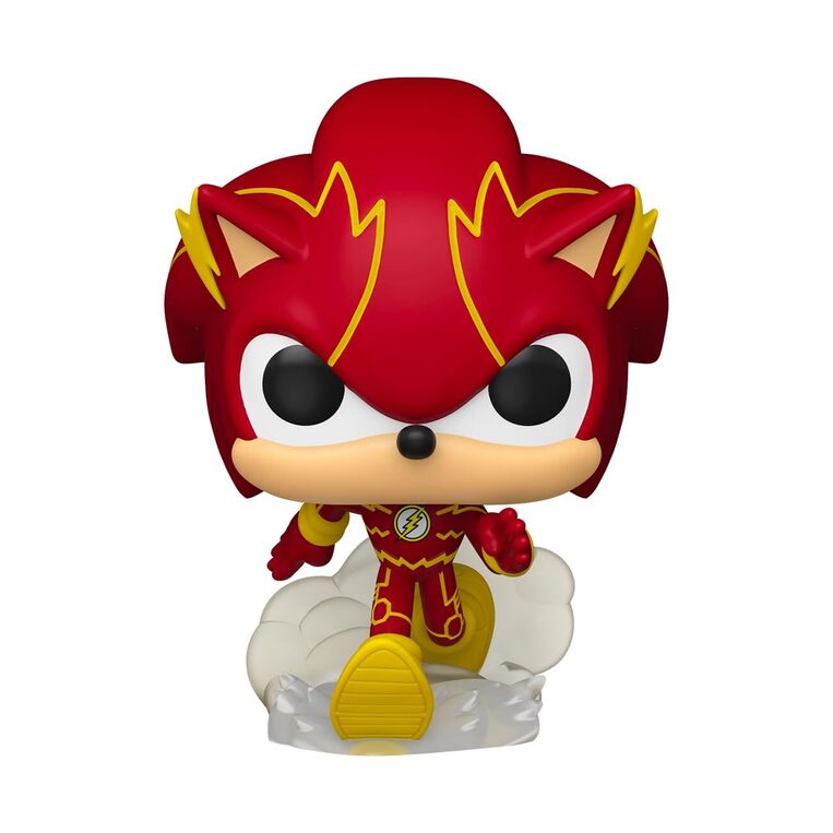 Funko Pop! Heroes DC: Justice League & Sonic - Sonic as the Flash (Special Edition) #593
