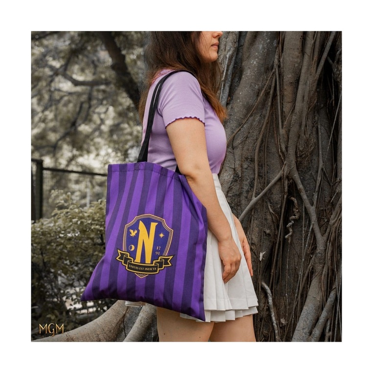 Wednesday - Wednesday and Cello Tote Bag - CR2477