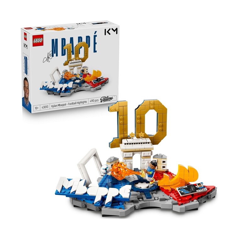 LEGO Kylian Mbappé Football Highlights - 43013
